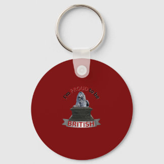 I’m Proud to be British Keychain