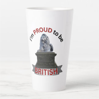 I’m Proud to be British  Latte Mug