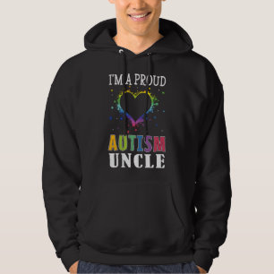 I M Proud Uncle Puzzle Special Autism Awareness Hoodie