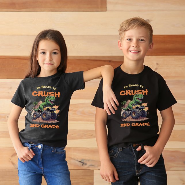 I’m Ready to Crush 2nd Grade Back-to-School T-Shirt (Creator Uploaded)