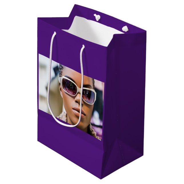 I’m real beautiful medium gift bag (Front Angled)