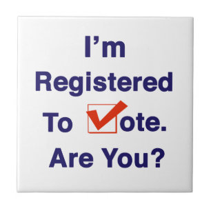 I’m Registered to Vote 2026 Tile
