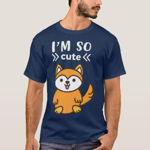 I`m So Cute Children Fox Premium T-Shirt