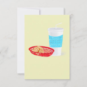 I’m Sorry For What I Said When I Was Hungry Greeti Thank You Card