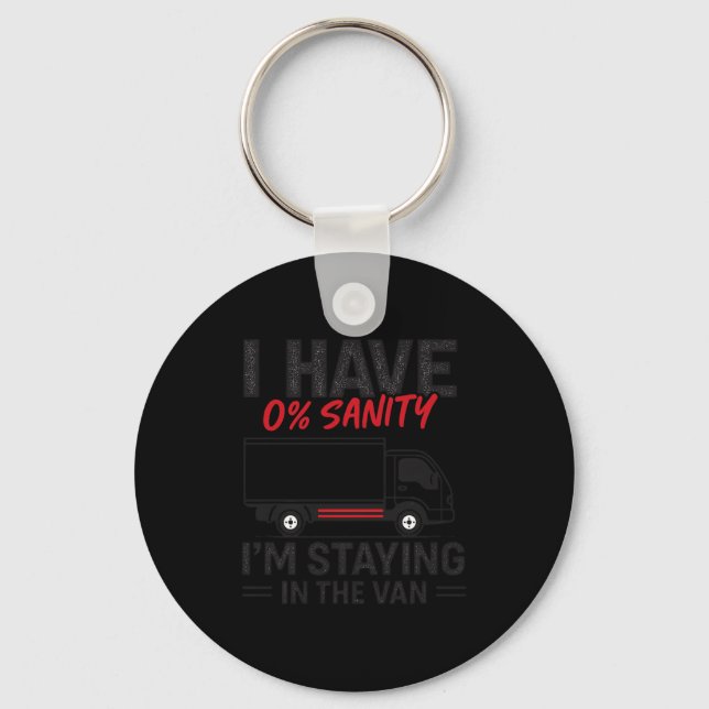 I’m Staying In The Van Funny Phasmophobia Gamer Me Keychain (Front)