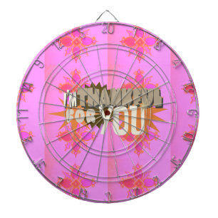 I’m Thankful for You: A Heartfelt Expression Dartboard