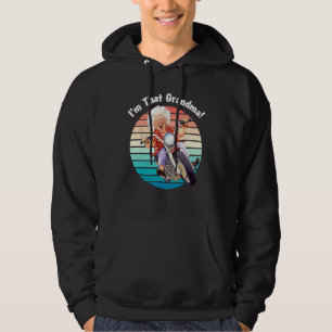 I m That Grandma Motorcycle Cool Fun 8 Hoodie