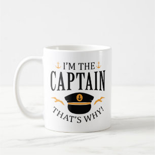 I’m The Captain Coffee Mug