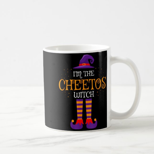 I’m The Cheetos Witch Halloween Family Matching Co Coffee Mug (Right)