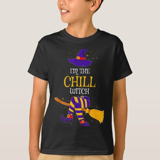 I’m The Chill Witch Family Matching Costume Hallow T-Shirt (Front)