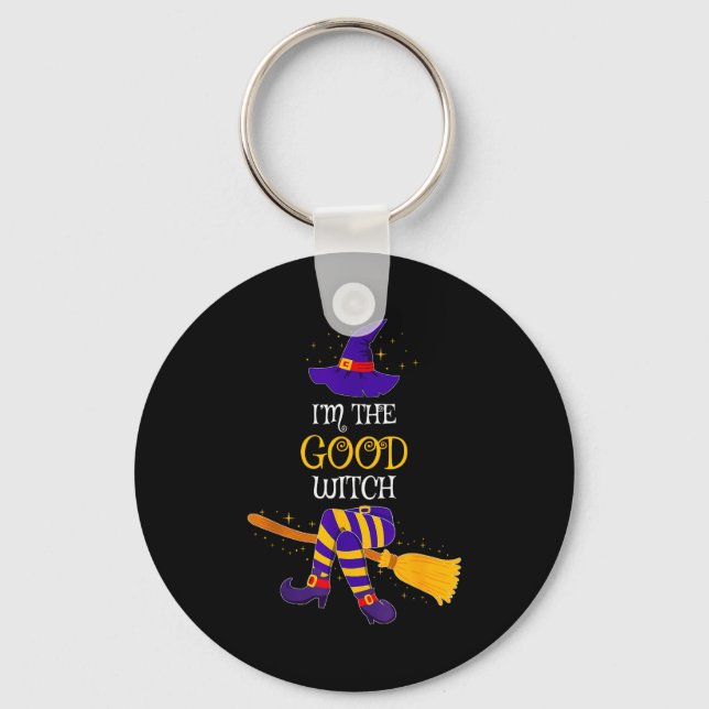 I’m The Good Witch Family Matching Costume Hallowe Keychain (Front)