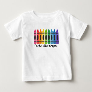 I’m the Older Crayon Kids’ T-Shirt-Matching Family Baby T-Shirt