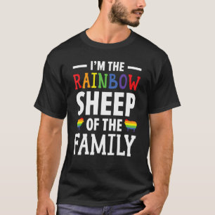 I m The Rainbow Sheep Of The Family Pride Month LG T-Shirt