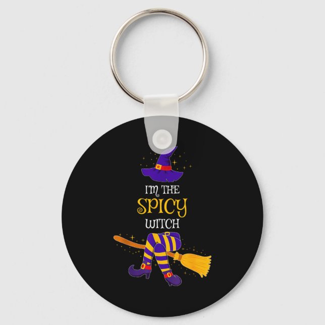 I’m The Scy Witch Family Matching Costume Hallowee Keychain (Front)