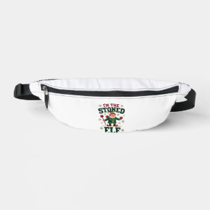 I�m The Stoned Elf Vintage Christmas Dabbing Unico Fanny Pack