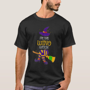 I m The Wino Witch Family Matching Costume Hallowe T-Shirt