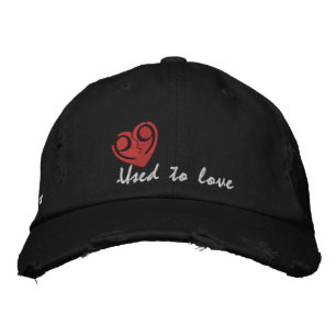I’m used to it I use to do it to… Embroidered Base Hat