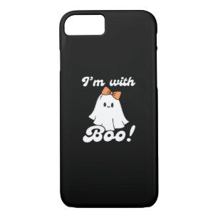 I’m With Boo Funny Retro Case-Mate iPhone Case