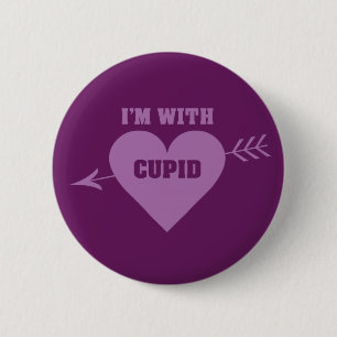 I’M WITH CUPID buttons