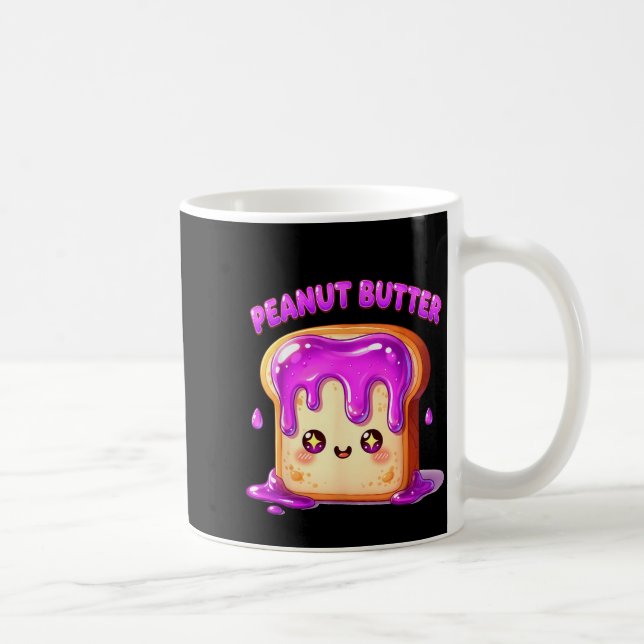 I’m With The Peanut Butter Funny Matching Couple C Coffee Mug (Right)
