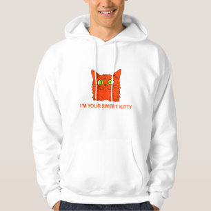 I’m Your Sweet Kitty - Red Cat by artist Lukian Hoodie