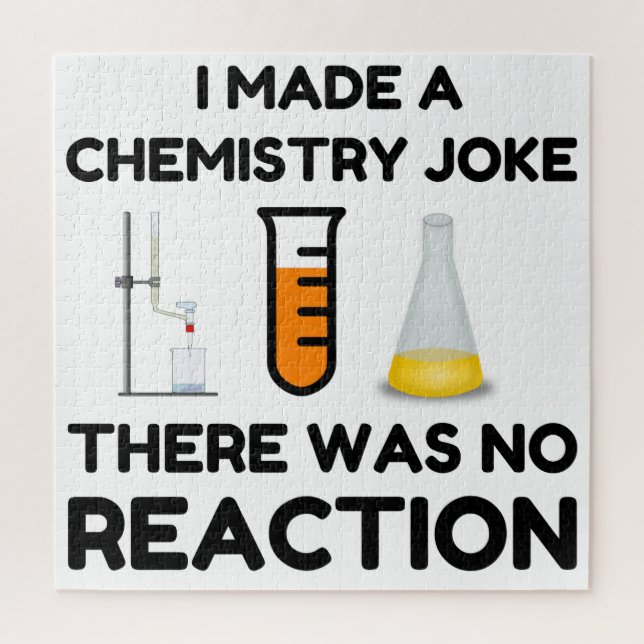 I Made A Chemistry Joke Jigsaw Puzzle (Vertical)