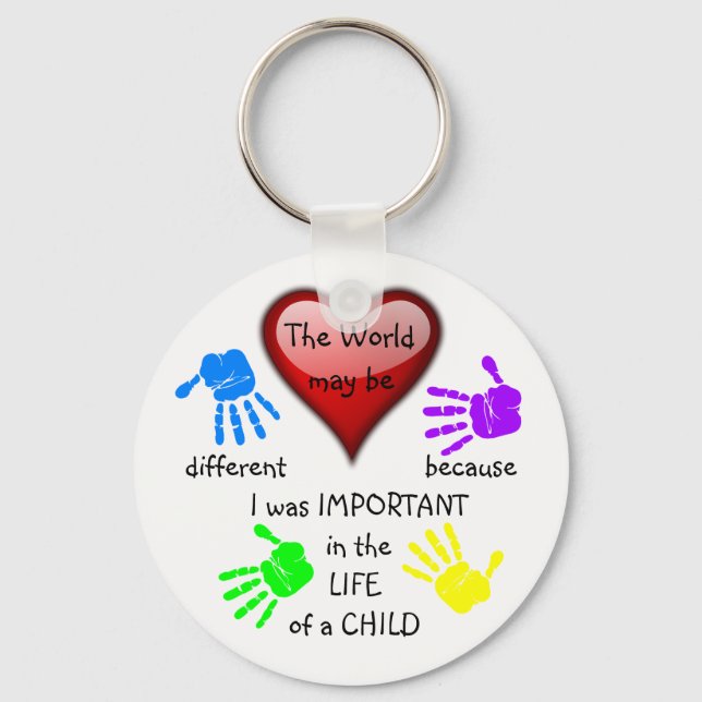 I Made A Difference ~ Keychain.1 Keychain (Front)