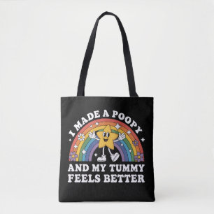 I Made A Poopy Funny Inappropriate Vacation Swap Tote Bag