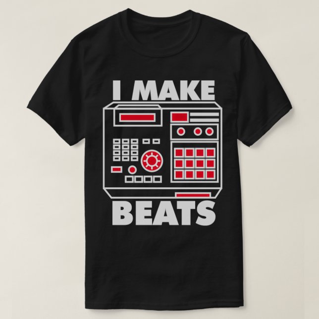 I Made Beats Beat Maker Gift Pullover  (Design Front)