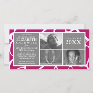 I Made It! Graduation Photo Card Announcement