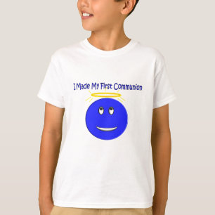 I Made My First Communion Blue T-Shirt
