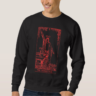 I Magician Lucifer 666 Goth Blackcraft Satanic Occ Sweatshirt