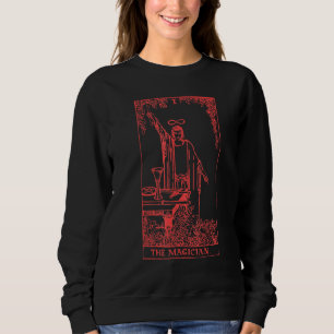 I Magician Lucifer 666 Goth Blackcraft Satanic Occ Sweatshirt