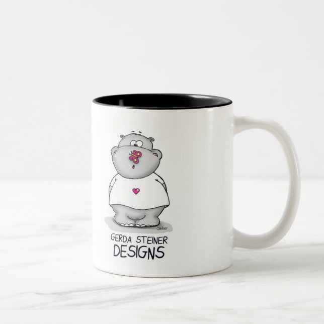 I Make Awesome Cards Mug! Two-Tone Coffee Mug (Right)