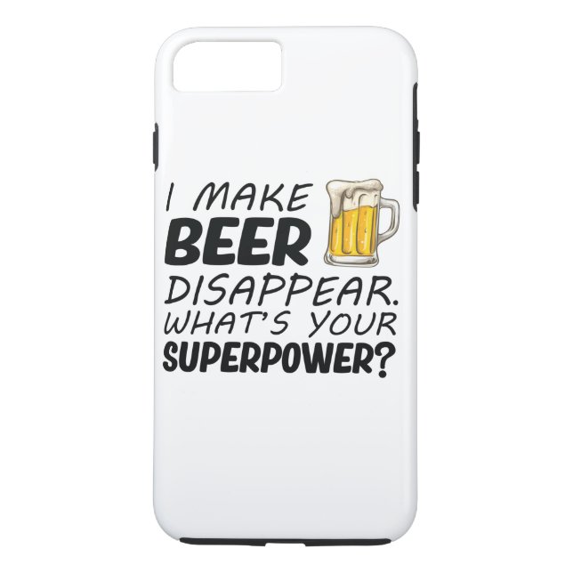 I Make Beer Disappear Case-Mate iPhone Case (Back)