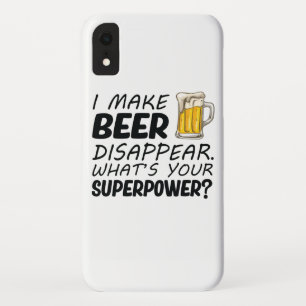 I Make Beer Disappear iPhone XR Case