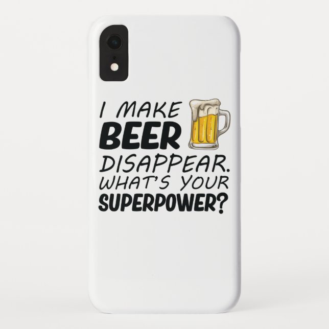 I Make Beer Disappear Case-Mate iPhone Case (Back)