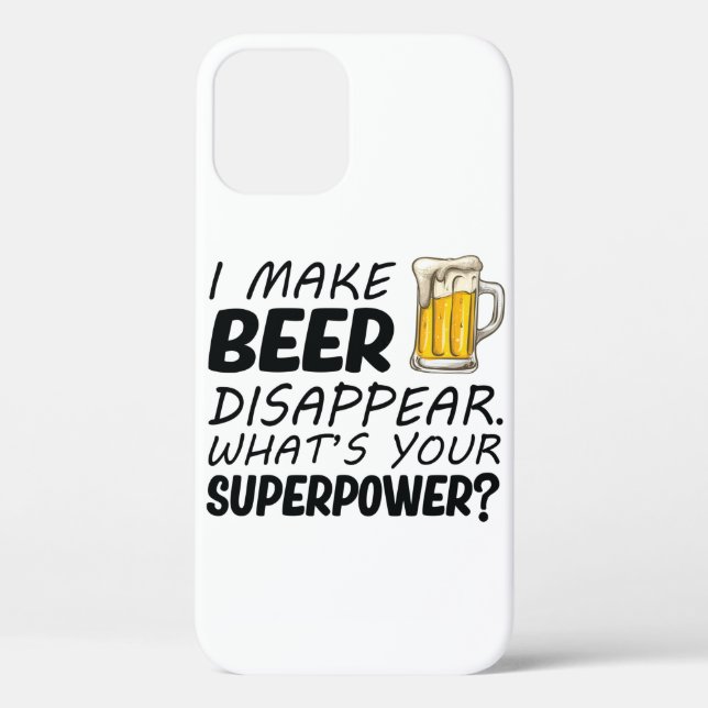 I Make Beer Disappear Case-Mate iPhone Case (Back)