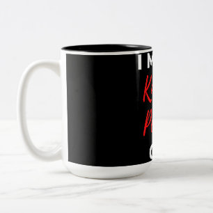 I Make Knotty People Cry Two-Tone Coffee Mug