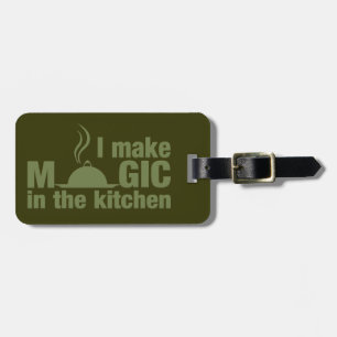 I Make Magic custom luggage tag