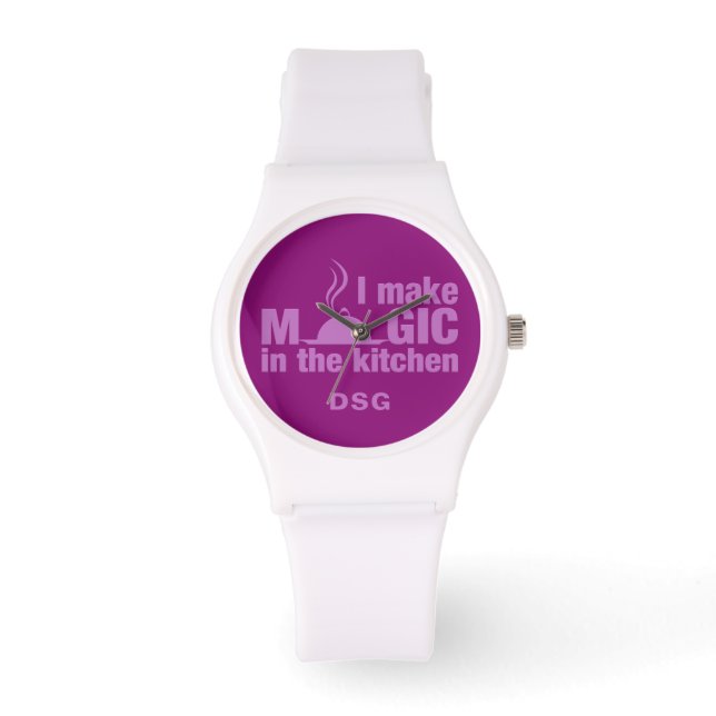 I Make Magic custom monogram watches (Front)