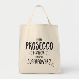 I make prosecco disappear shopping bag