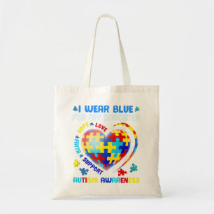 I makes a great way to show love and support to fi tote bag