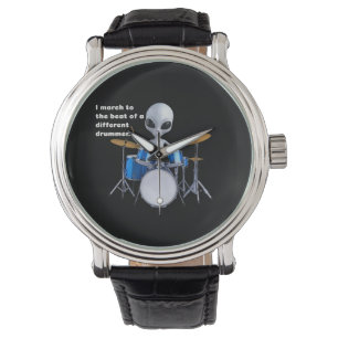 I march to the beat of a different drummer watch