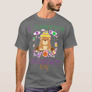 i married on Groundhog day wedding anniversary T-Shirt
