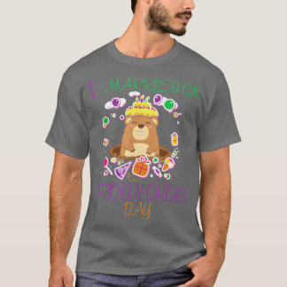 i married on Groundhog day wedding anniversary T-Shirt