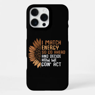 I Match Energy Empowerment African American Afro W iPhone 16 Pro Max Case