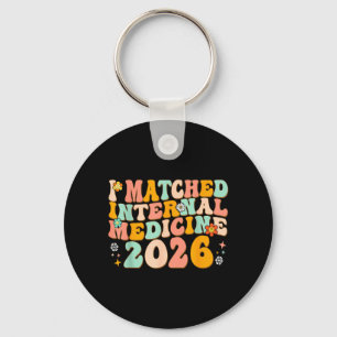 I Matched Internal Medicine Match Day 2026 Keychain