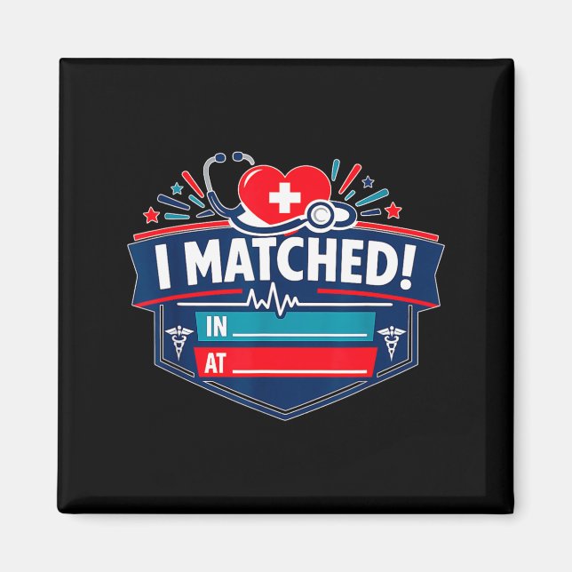 I Matched Magnet (Front)