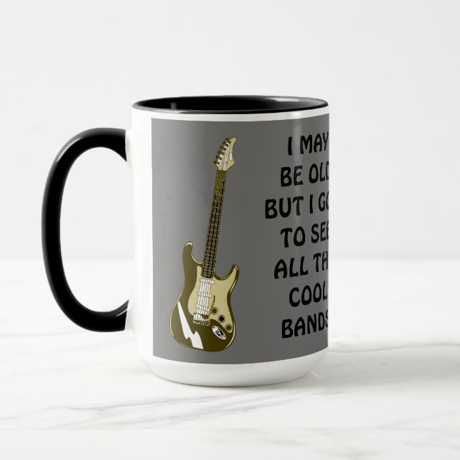 I may be old... mug (Left)